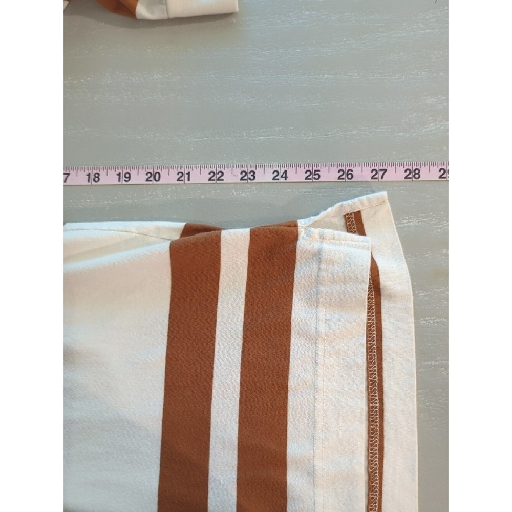 Bonobos‎ Rugby Polo White Brown XL image 7